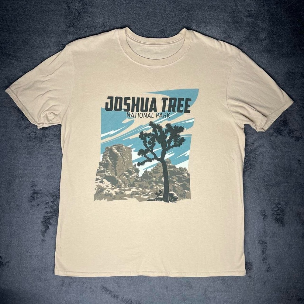 Joshua Tree National Park Outdoor Nature Travel Postcard Souvenir Graphic Tee